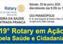 19º Rotary em Ação dia 29 no CEU  Paraisópolis