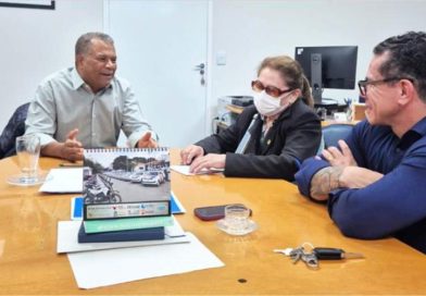 Subprefeito de São Miguel Paulista recebe os presidentes do Projeto Acreditar e Rotary Morumbi